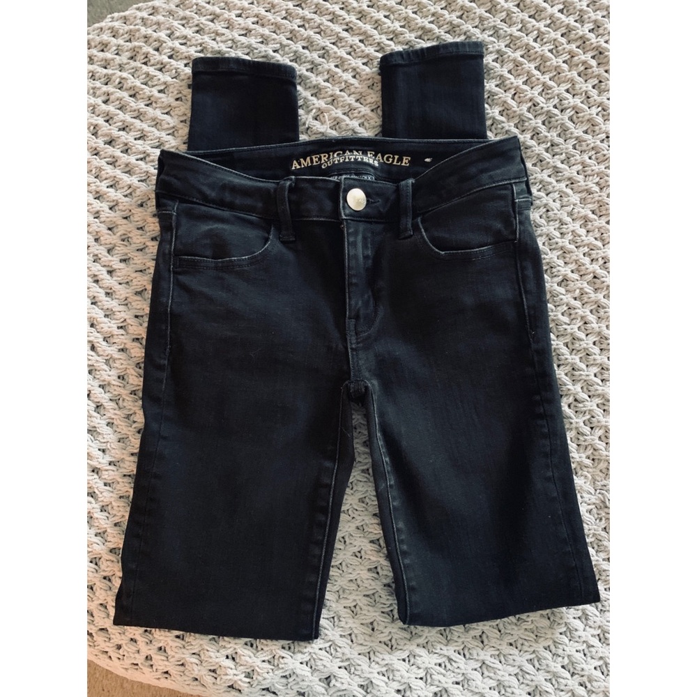American Eagle Black Jegging